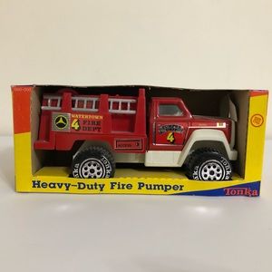 1989 Tonka Heavy Duty Fire Pumper